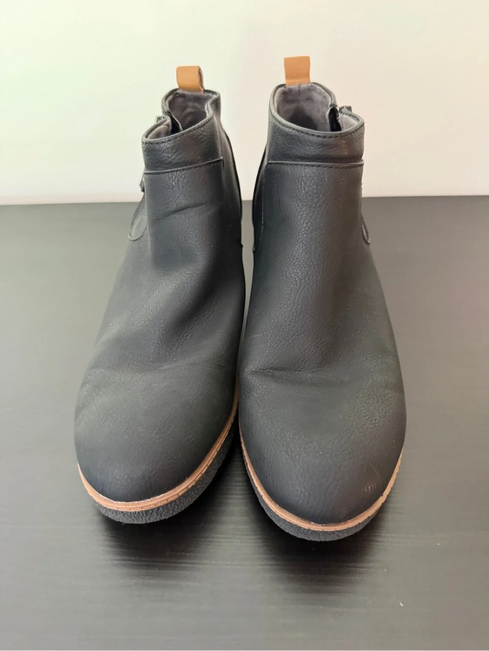 Dr. Scholls - Black Wedge Ankle Boots 9.5